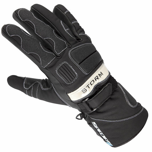 Spada Leather Storm CE Waterproof Gloves - Black