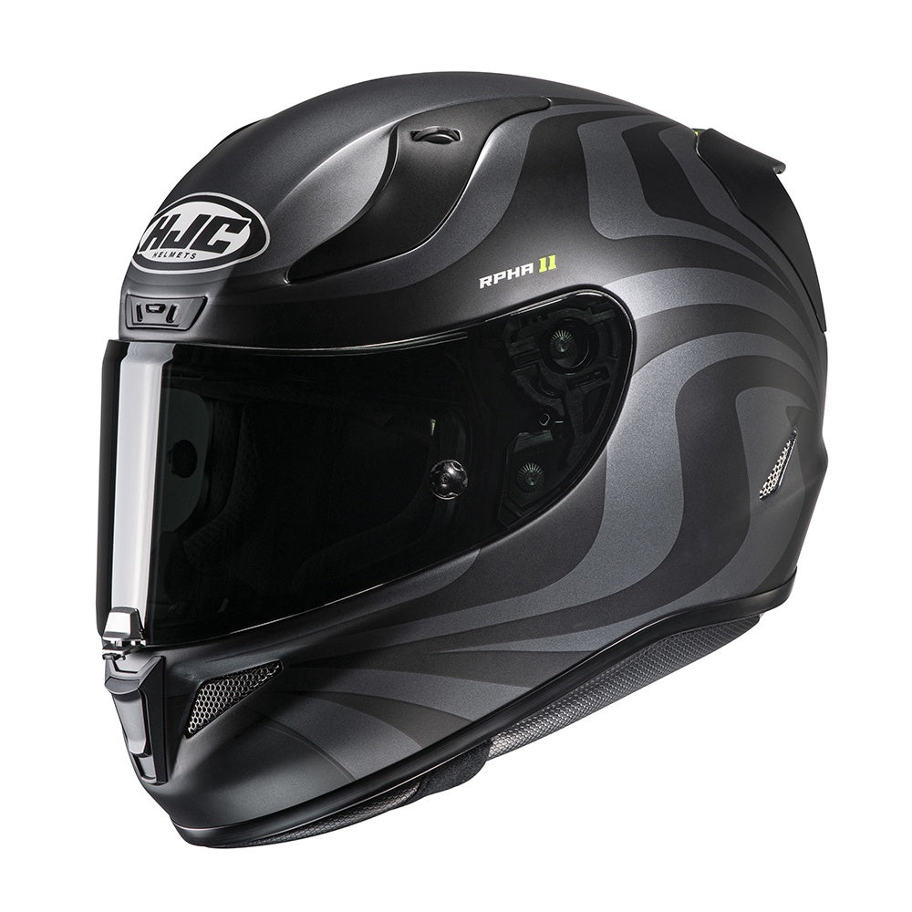 HJC RPHA 11 Eldon Full Face Helmet - Black / Grey / Yellow