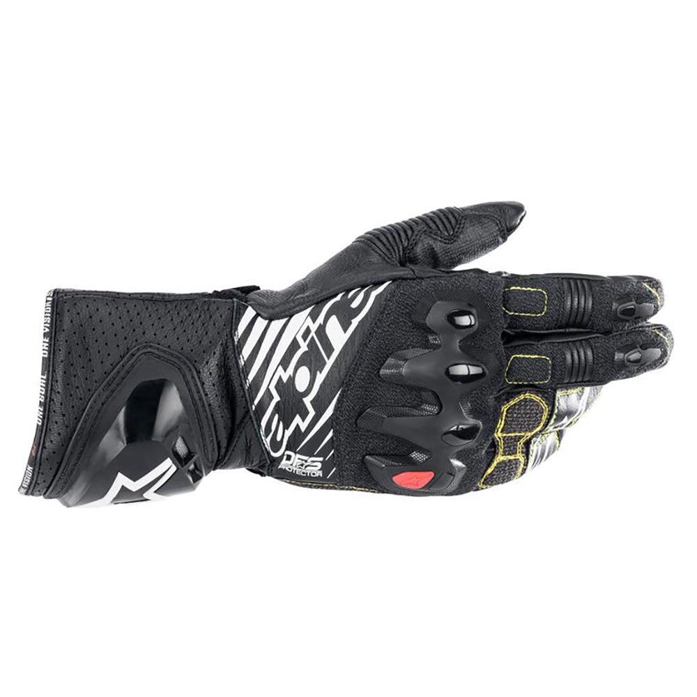 Alpinestars GP Tech V2 Racing Gloves - Black / White