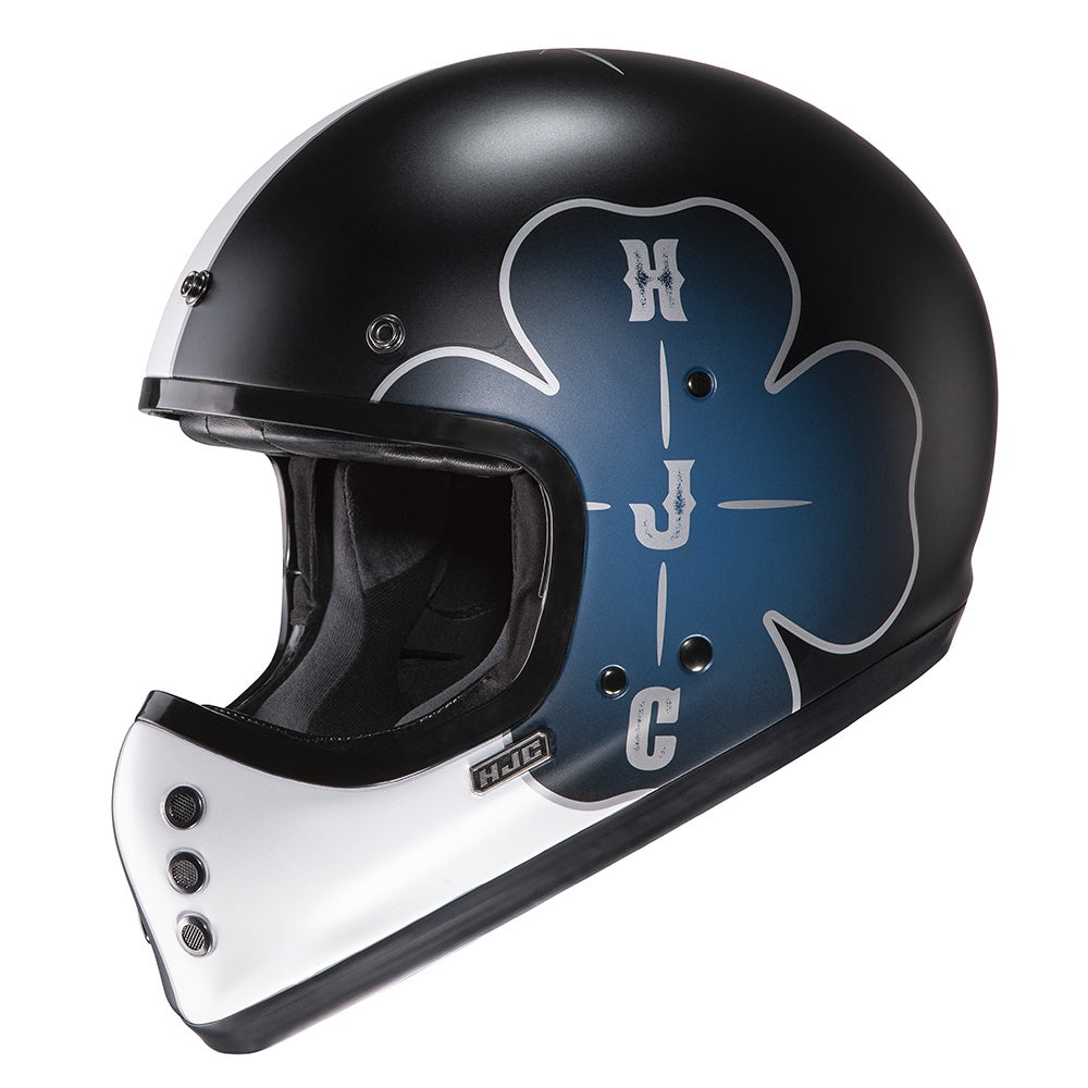 HJC V60 Ofera Full Face Helmet - Black / Blue