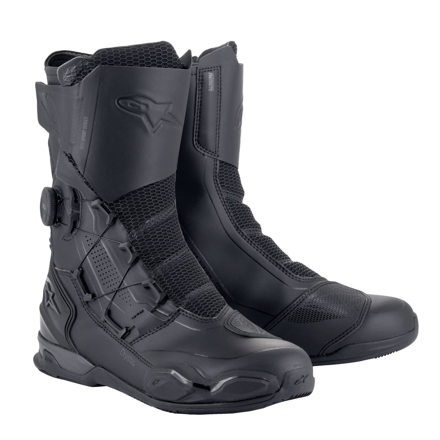 Alpinestars SP-X Boa Drystar Waterproof Boots - Black / Dark Grey