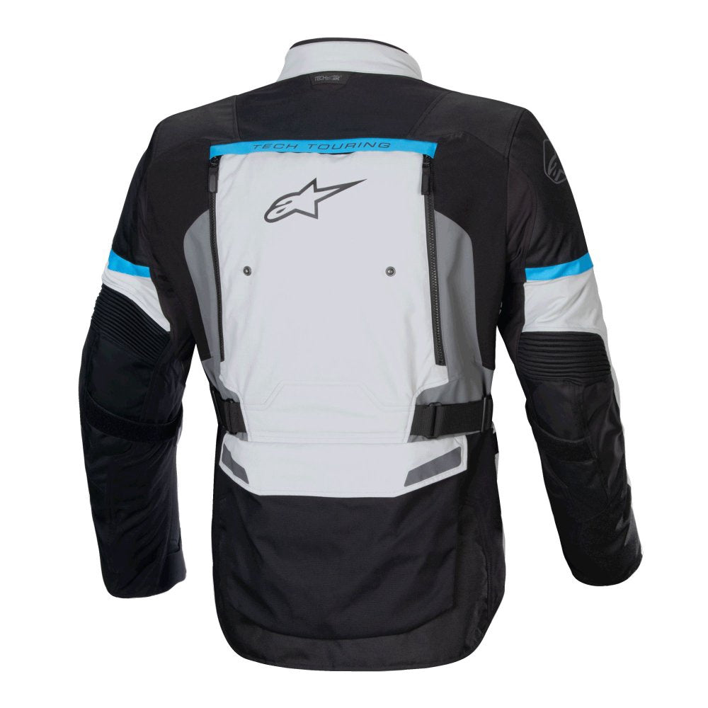 Alpinestars Bogota Pro Drystar Jacket - Ice Grey / Black / Cyan