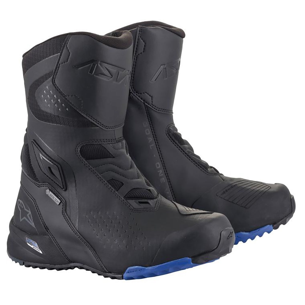 Alpinestars RT-8 Gore-Tex Waterproof Boots - Black / Blue