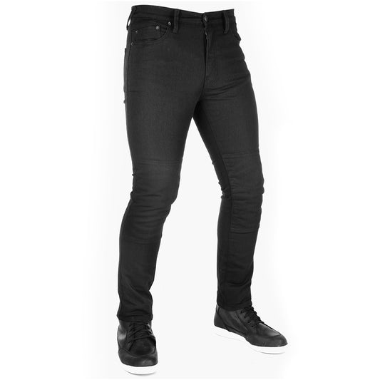 Oxford Original Approved AA Dynamic Mens Jeans Slim - Black Long