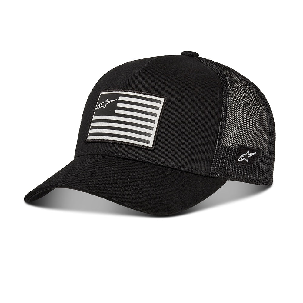 Alpinestars Flag Snapback Hat Military Blk