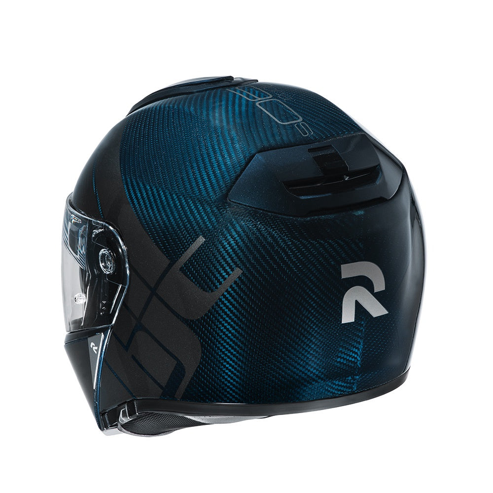 HJC RPHA 90S Flip Front Modular Helmet - Balian Carbon Blue