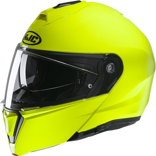 HJC I90 Flip Front Helmet - Fluo Yellow