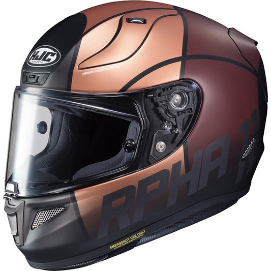 HJC RPHA 11 Full Face Helmet Quintain - Gold