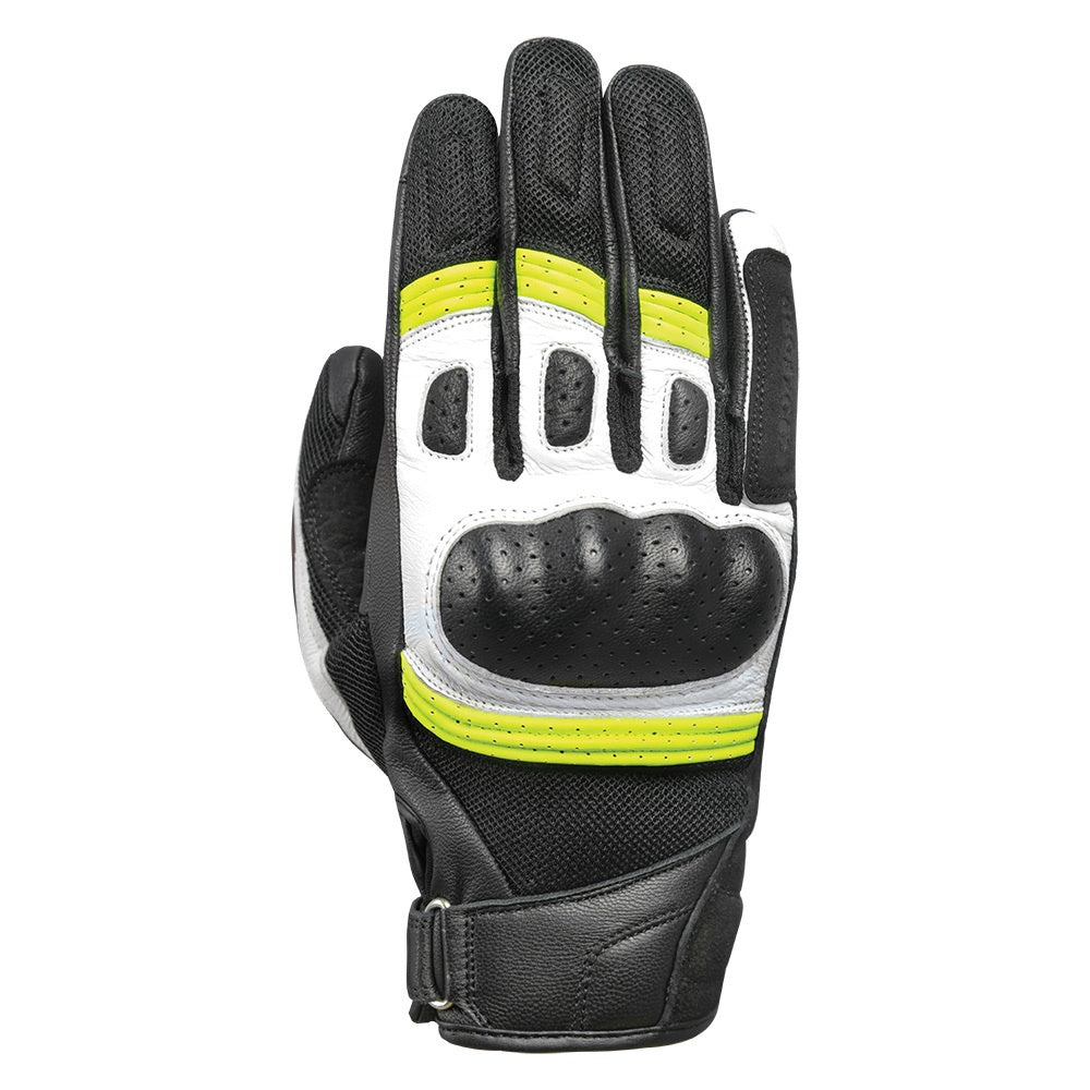 Oxford Glove RP-6S Gloves - Black / White / Fluo