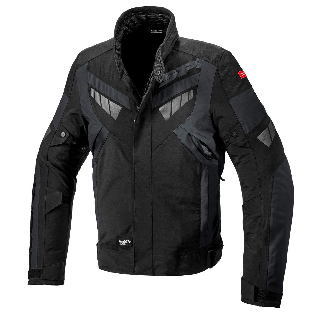 Spidi GB Freerider CE Textile Jacket - Black / Grey