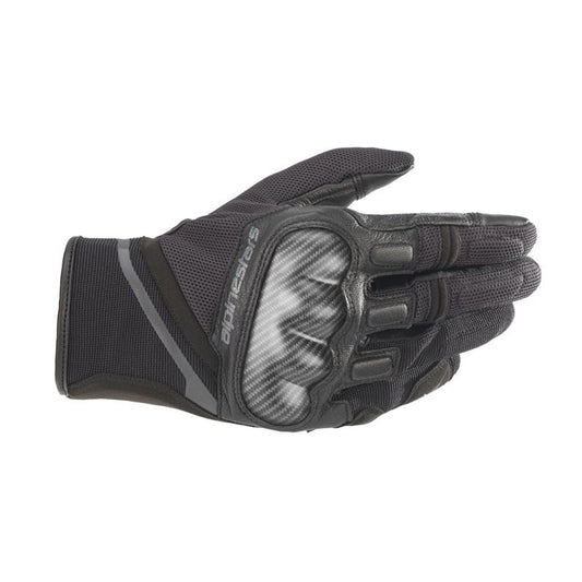 Alpinestars Chrome Short Gloves - Black / Tar Grey