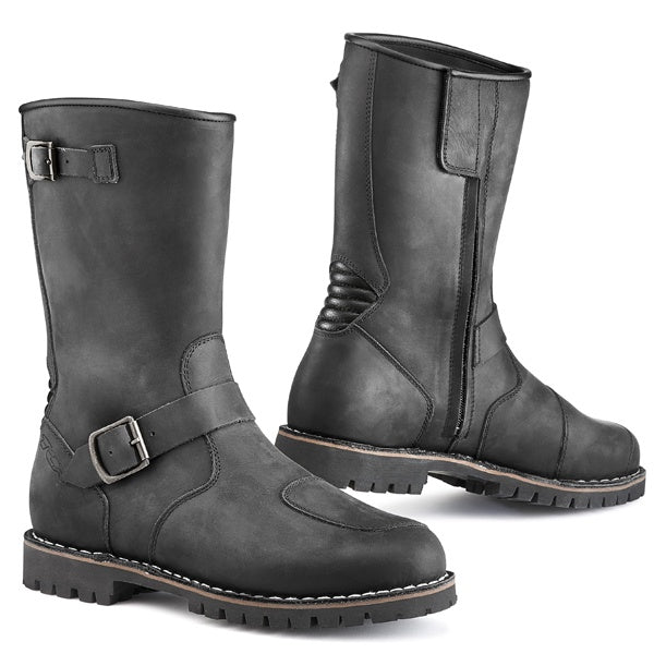 TCX Fuel Vintage Waterproof Leather Boots - Black