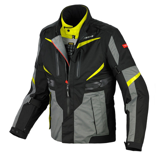 Spidi H2OUT X Tour Waterproof Jacket - Black / Yellow