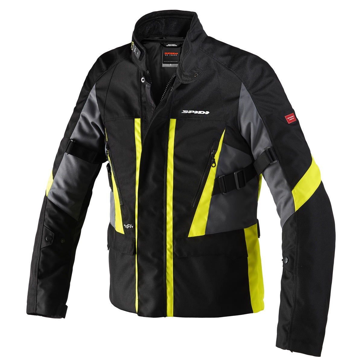 Spidi H2OUT Traveler 2 CE Textile Jacket - Black / Yellow