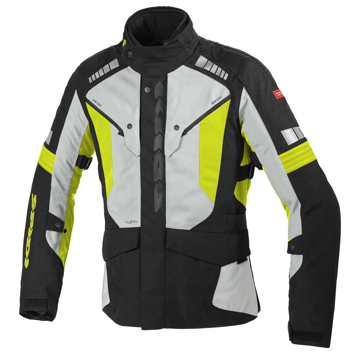 Spidi GB Outlander CE Jacket - Black / Yellow