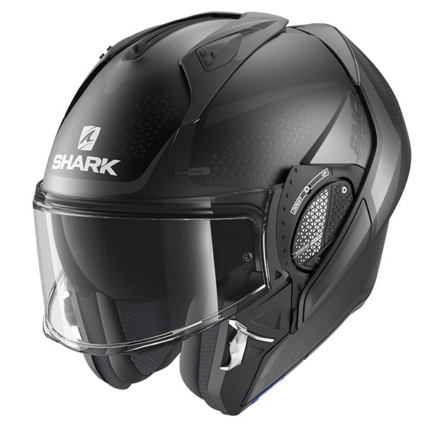 Shark Evo GT Flip Front Helmet Encke KAA - Mat Black / Anthracite