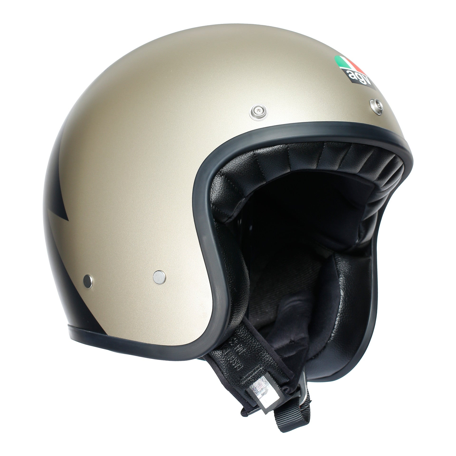 AGV X70 Volt Open Face Helmet - Champagne / Black