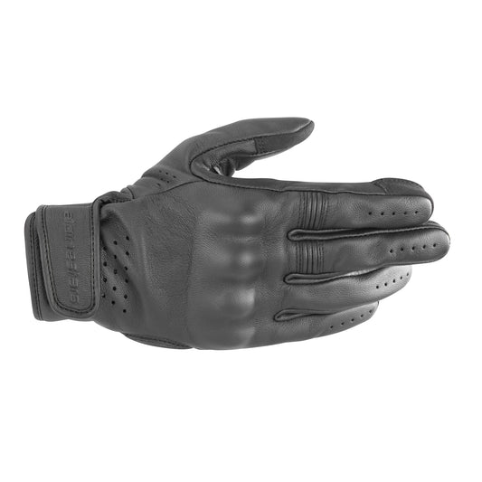 Alpinestars Dyno Short Leather Gloves - Black