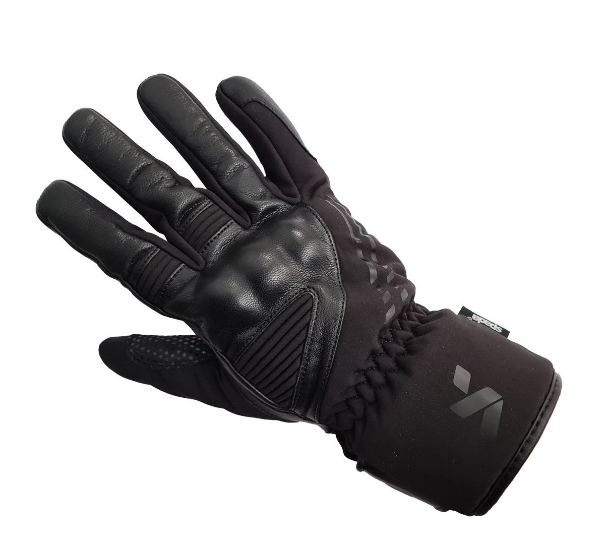 Spada Leather Oslo Waterproof CE Gloves - Black