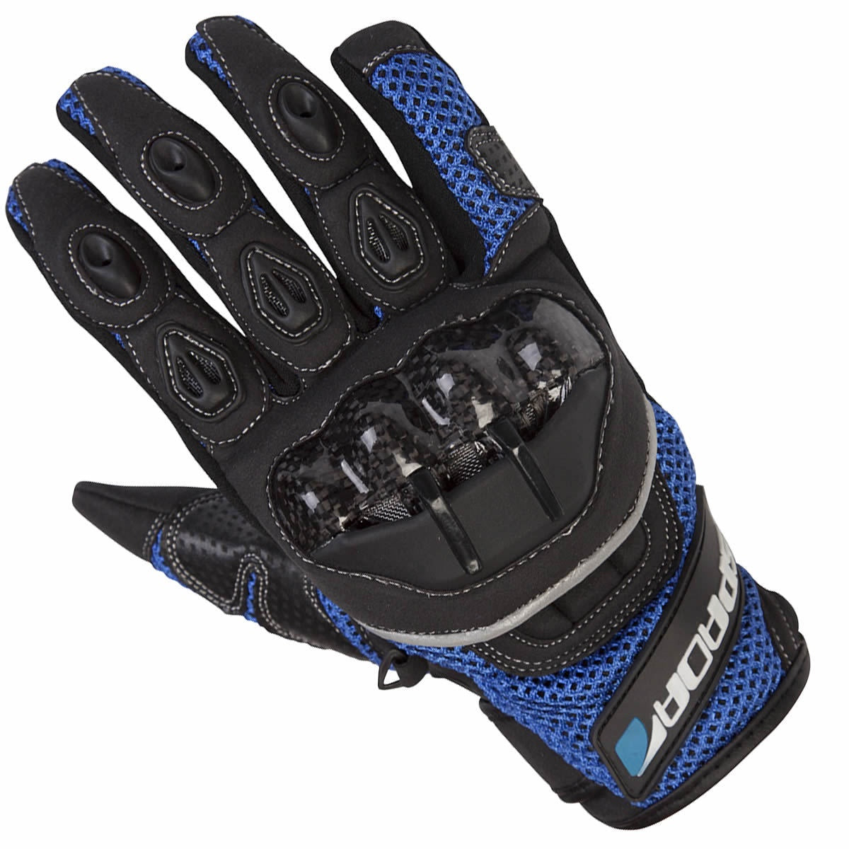 Spada Textile Gloves CE MX-Air - Blue