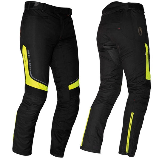 Richa Colorado Men's Trousers Regular - Black / Fluo Yellow