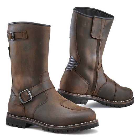 TCX Fuel Vintage Waterproof Leather Boots - Brown