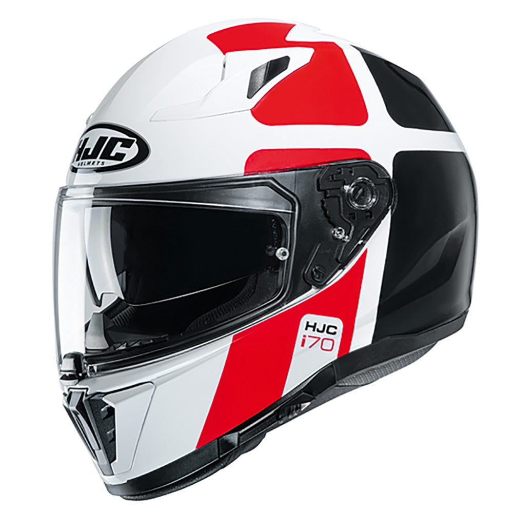 HJC I70 Full Face Helmet Prika - Red / White / Black