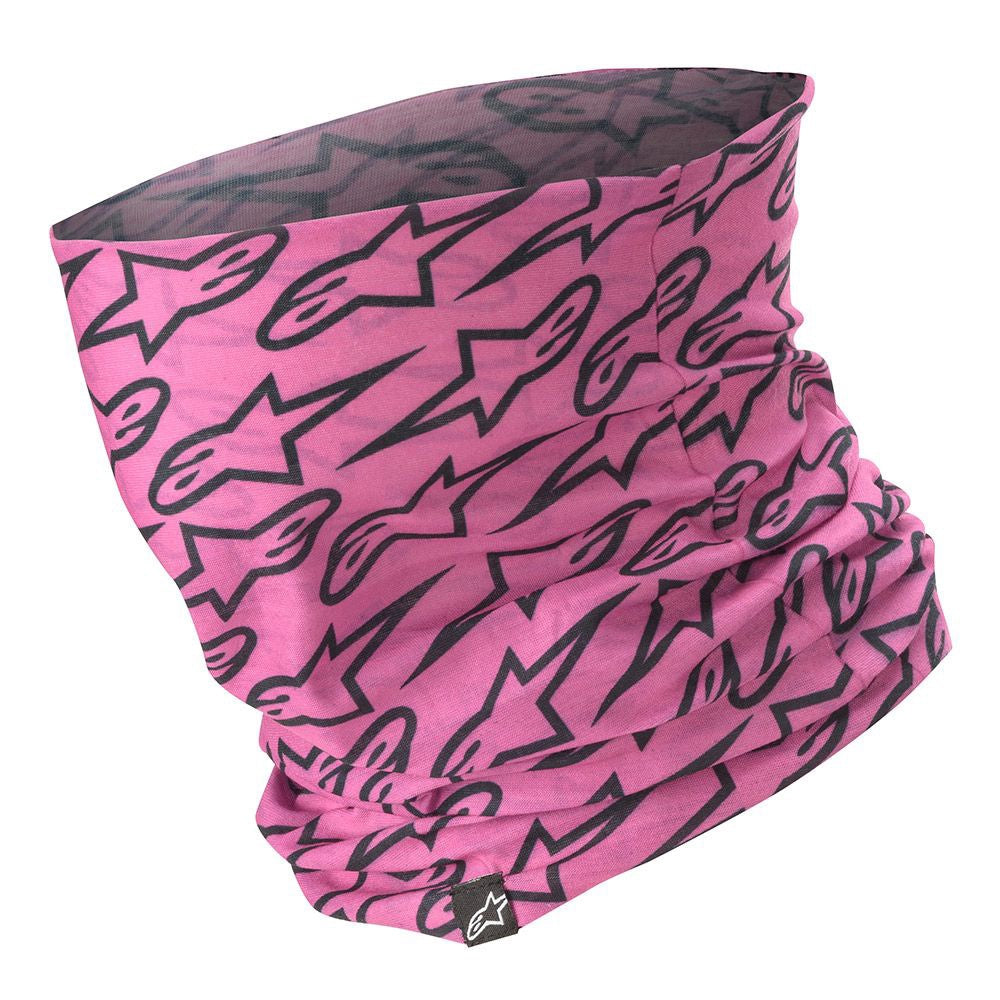 Alpinestars Astars Neck Tube Fuchsia Black