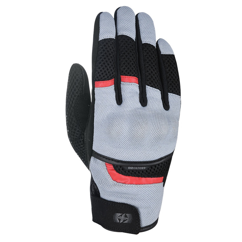 Oxford Brisbane Air Short Summer Gloves - Tech Grey / Black