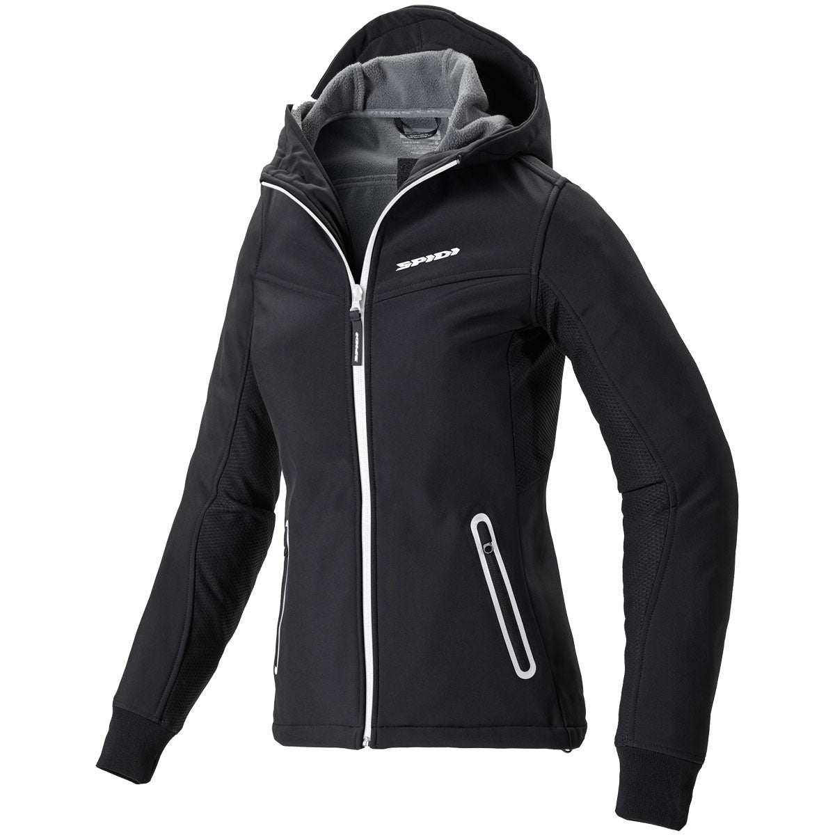 Spidi Hoodie Armor CE Lady - Black / White