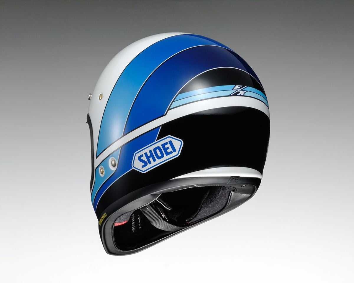 Shoei Ex-Zero Retro Helmet - Equation White / Blue