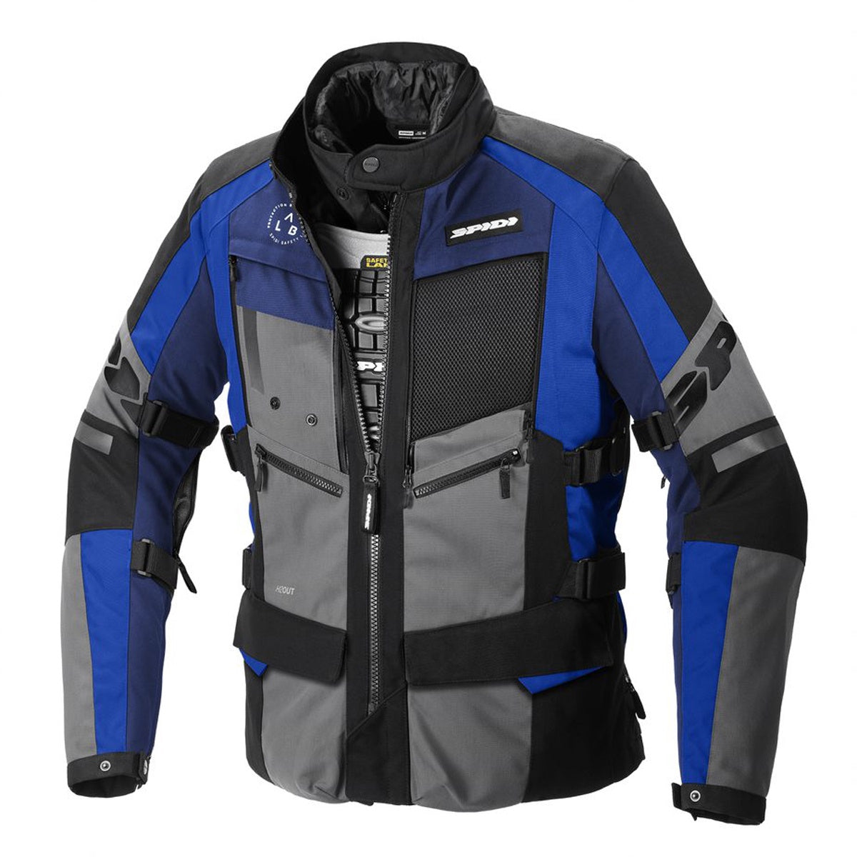 Spidi 4 Season Evo CE Textile Jacket - Blue / Black