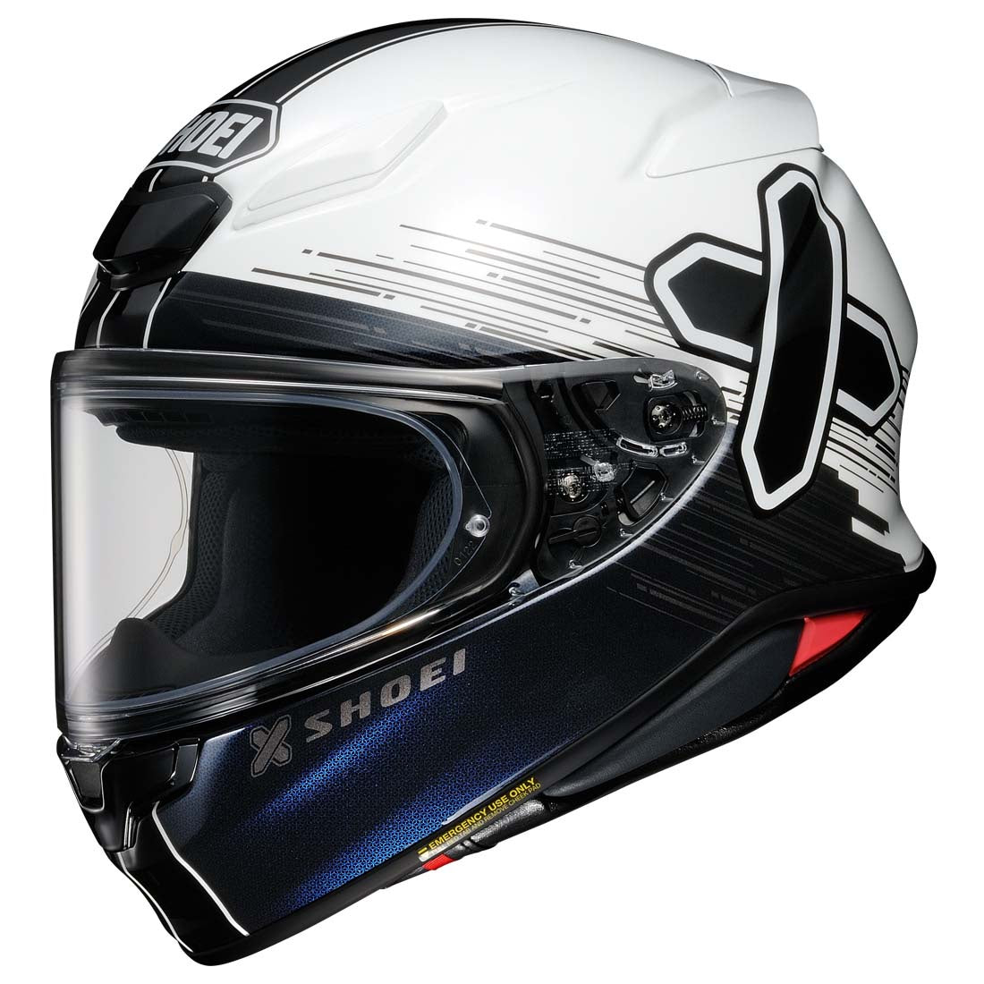 Shoei NXR2 Helmet Ideograph TC6 - White / Black