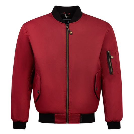 Spada Air Force 1 CE Bomber Jacket - Red