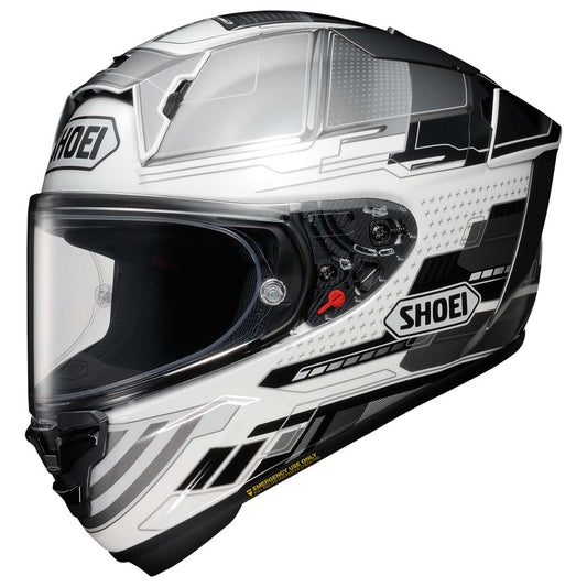 Shoei X-SPR Pro Full Face Race Helmet - Proxy  White / Black