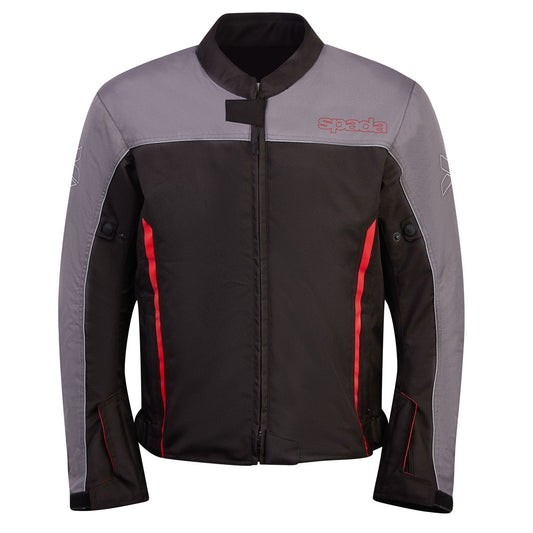 Spada Pace CE Waterproof Jacket - Red / Black