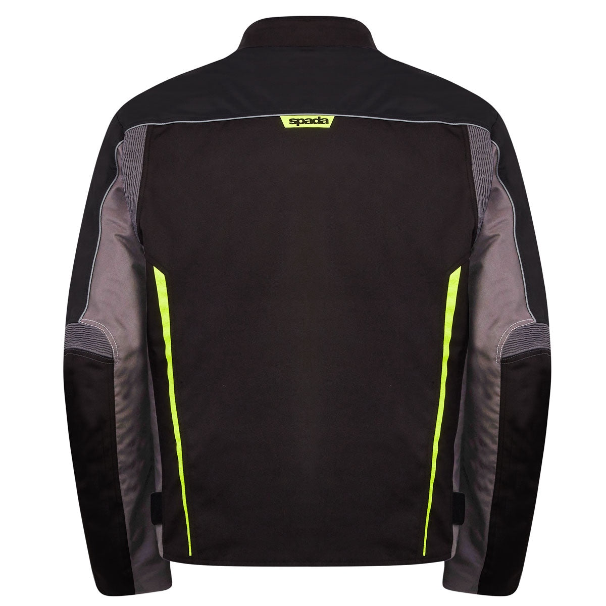 Spada Pace CE Waterproof Jacket - Black / Flourescent