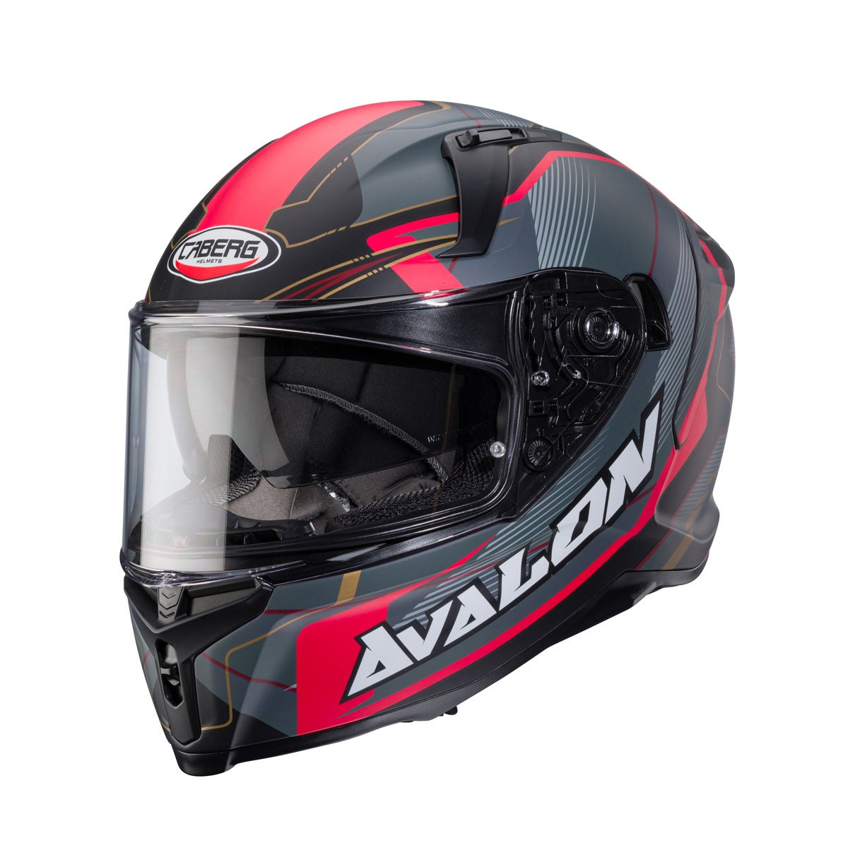 Caberg Avalon X Optic Matt - Black / Grey / Red