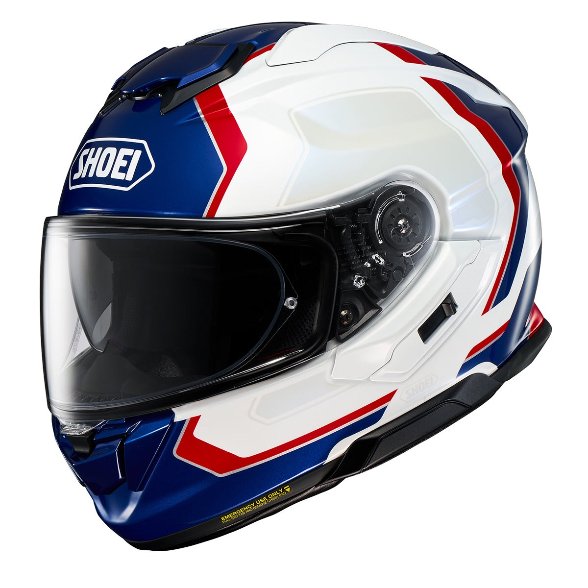 Shoei GT Air 3 Helmet Realm TC10 - White / Blue / Red