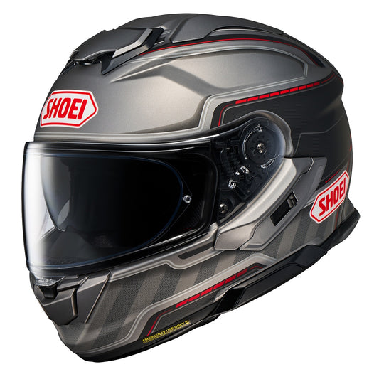 Shoei GT Air 3 Helmet Discipline TC1 - Grey / Red