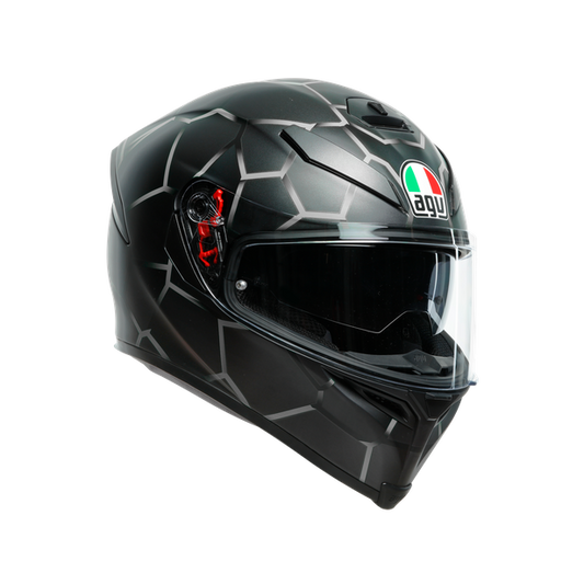 AGV K5-S Vulcanum Full Face Helmet - Black / Grey