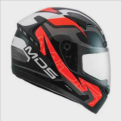 MDS By AGV M13 Combat Full Face Helmet - Black / Red