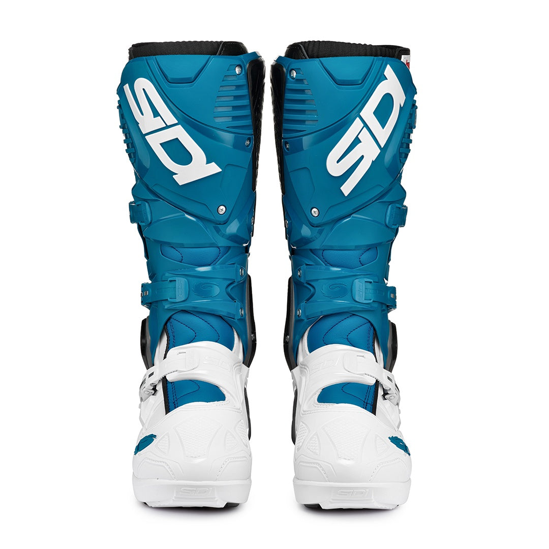 Sidi Crossfire 3 SRS Boots - White / Petrol