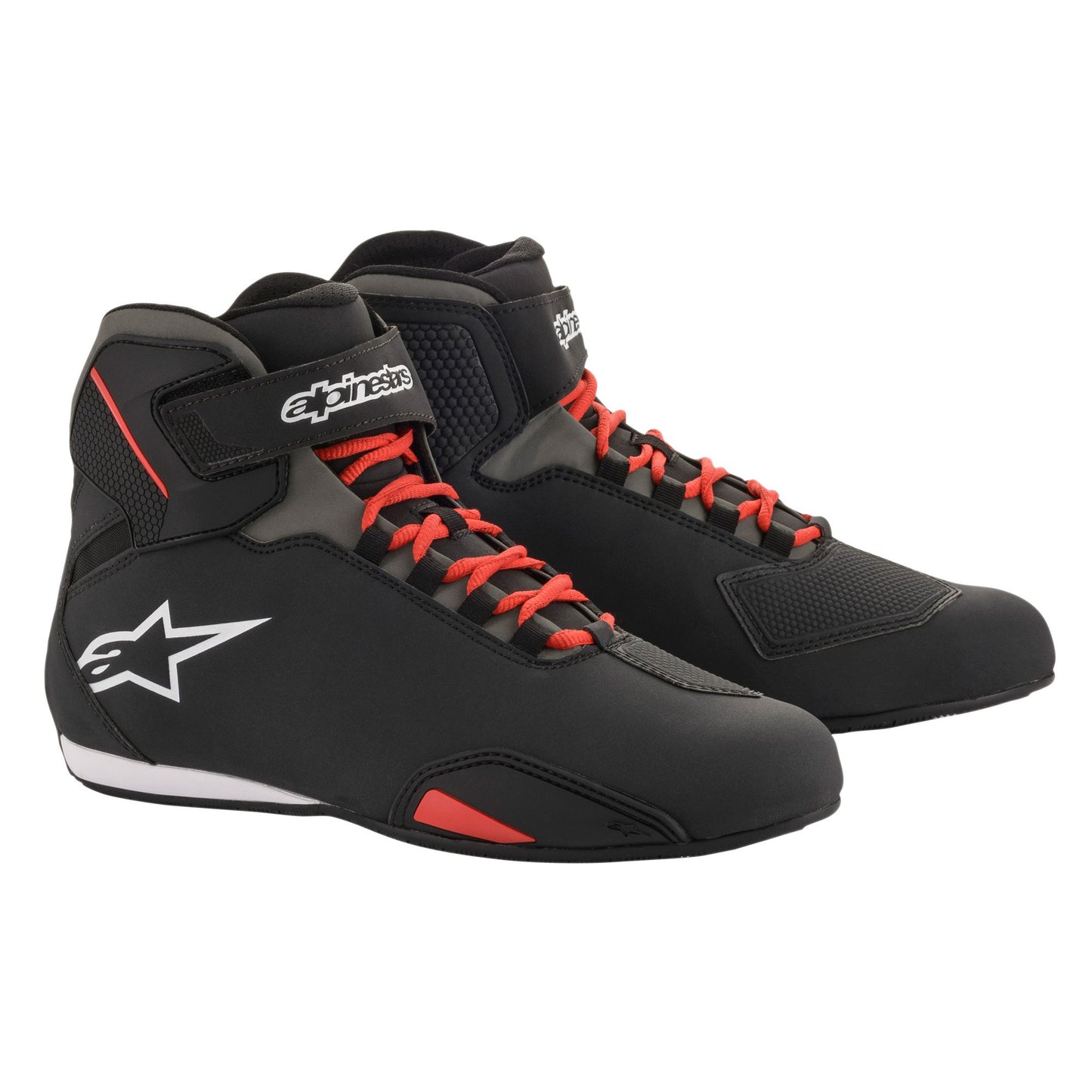 Alpinestars Sektor Motorcycle Shoe - Black/Red