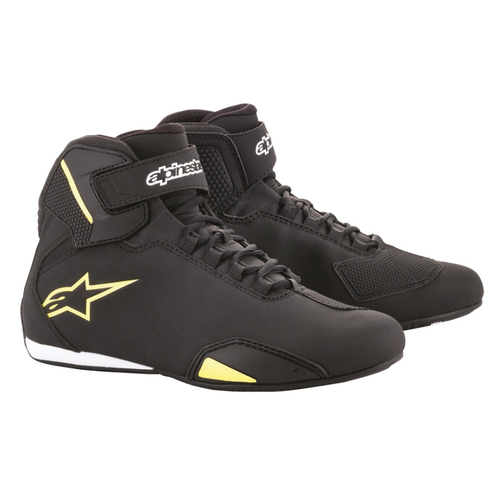 Alpinestars Sektor Motorcycle Shoe - Black / Fluo