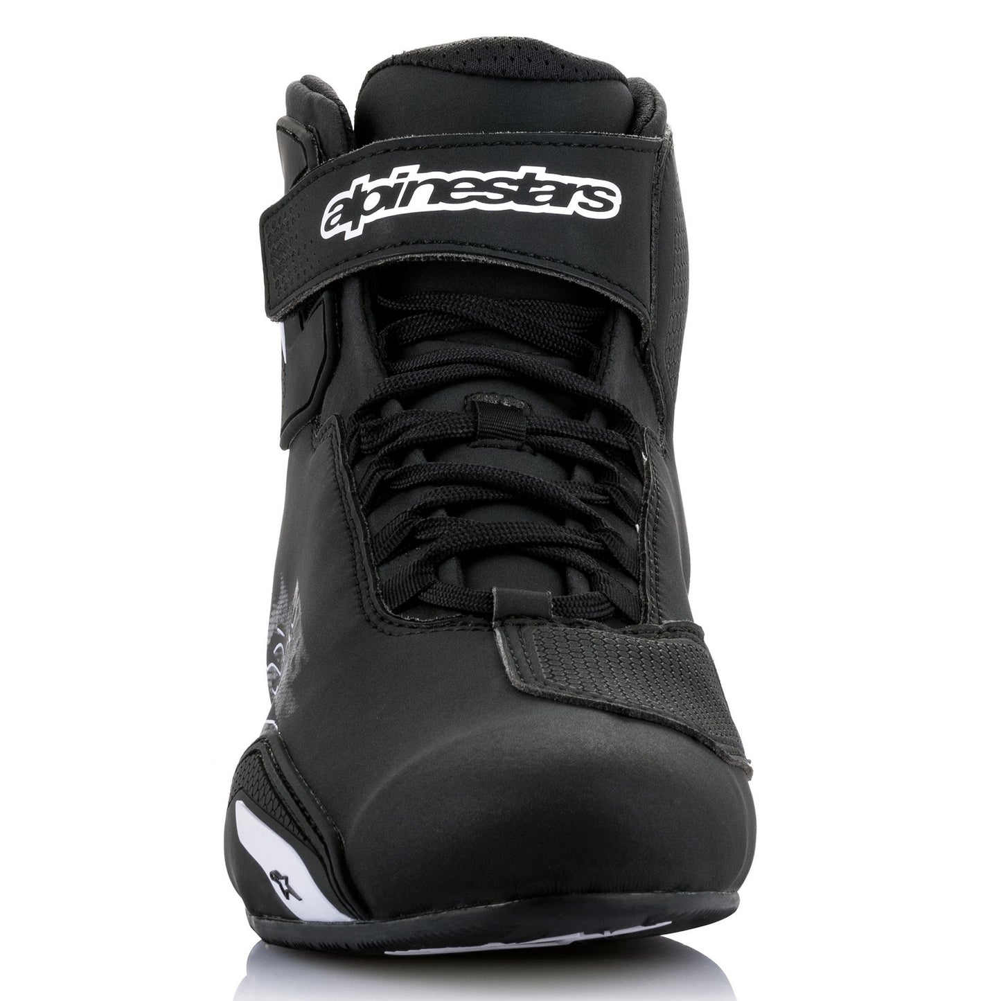 Alpinestars Sektor Motorcycles Shoes - Black / White