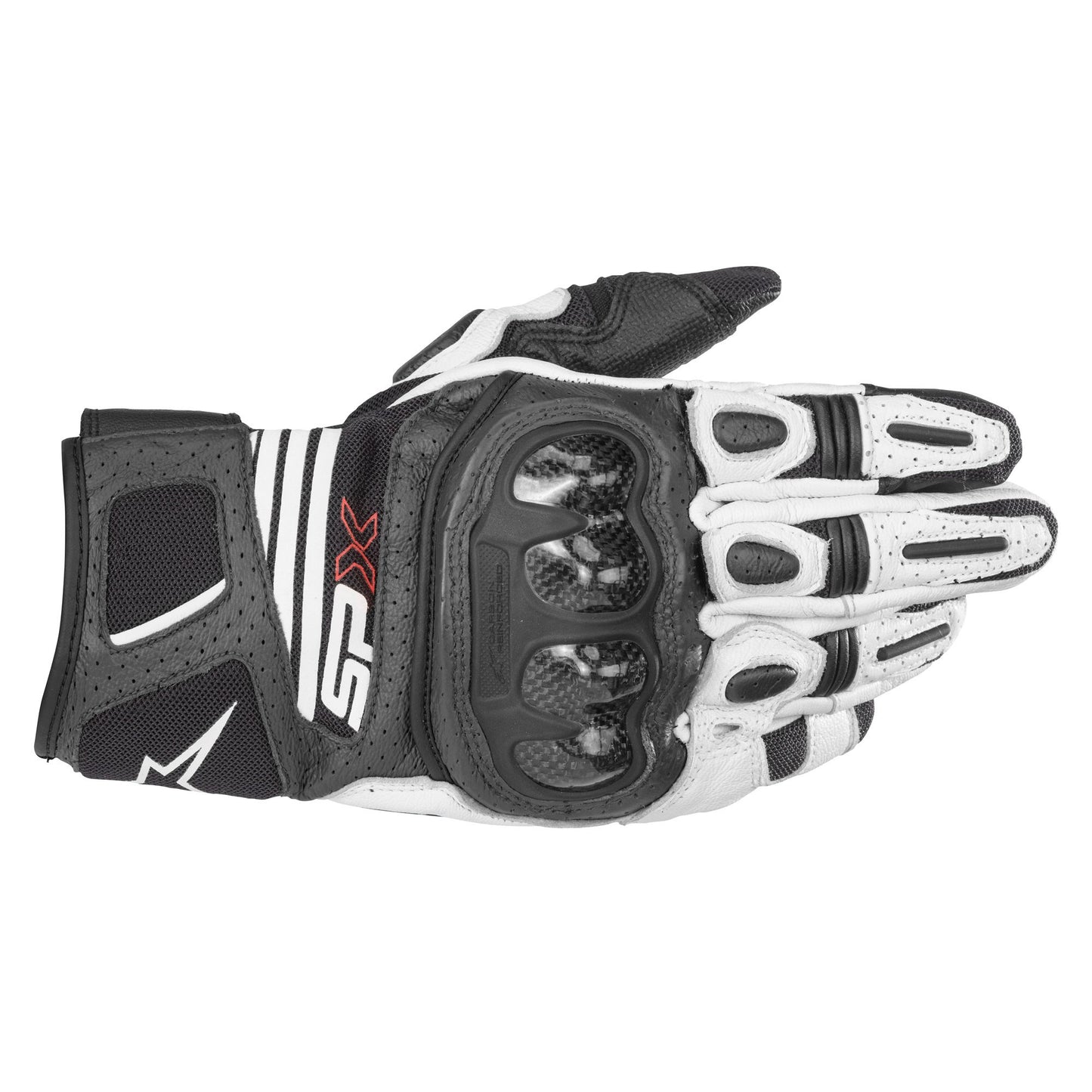 Alpinestars SP-X Air Carbon V2 Gloves - Black / White