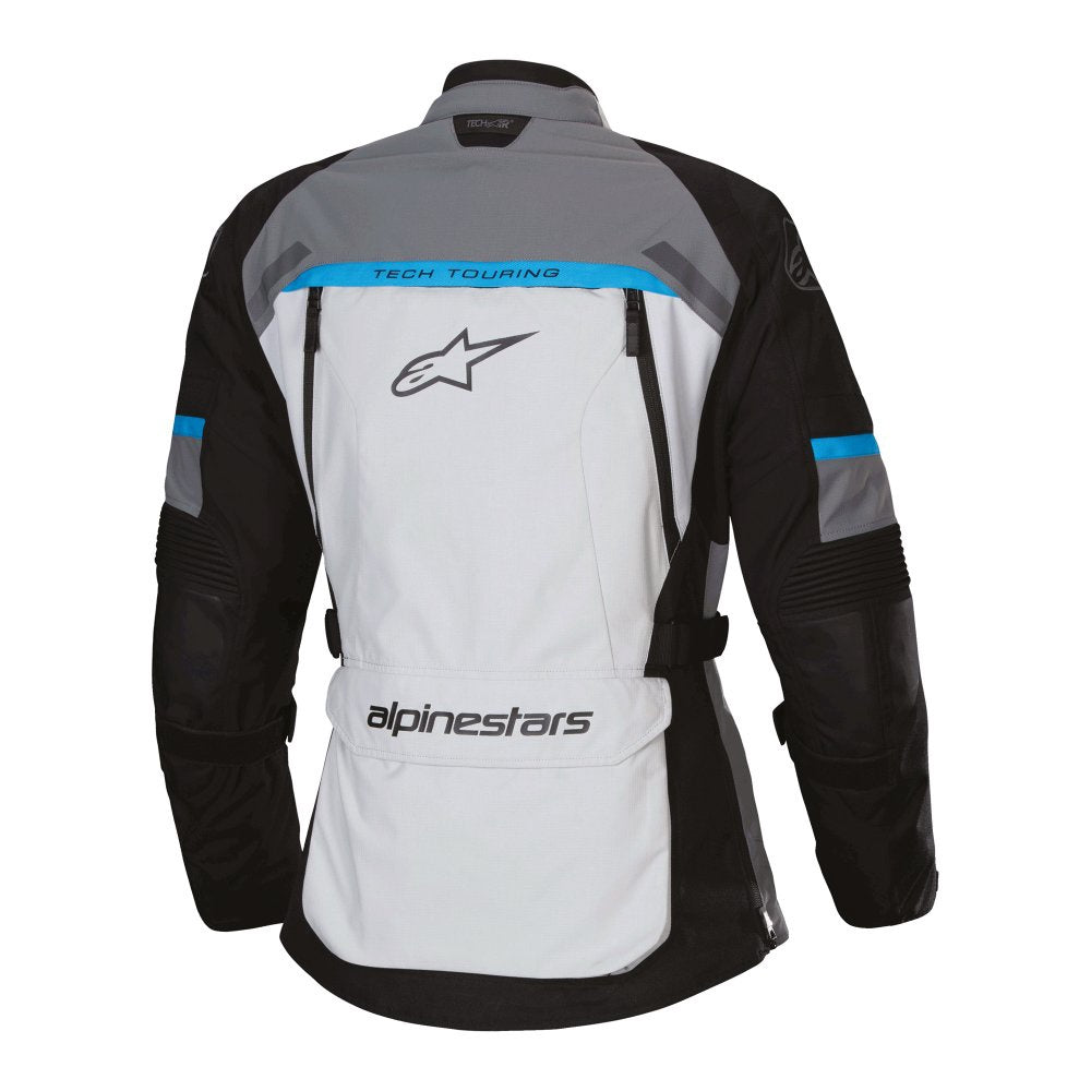 Alpinestars Stella Bogota Pro Drystar Jacket - Ice Grey / Black / Cyan