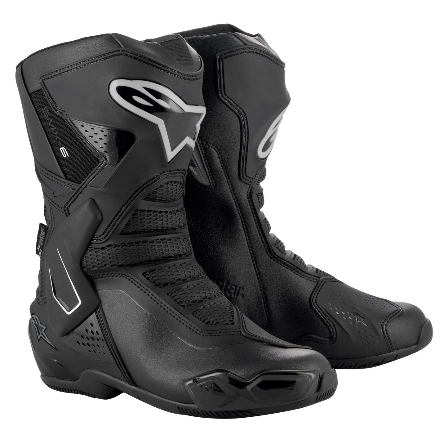 Alpinestars Stella SMX-6 V3 Ladies Drystar Boots - Black / Silver