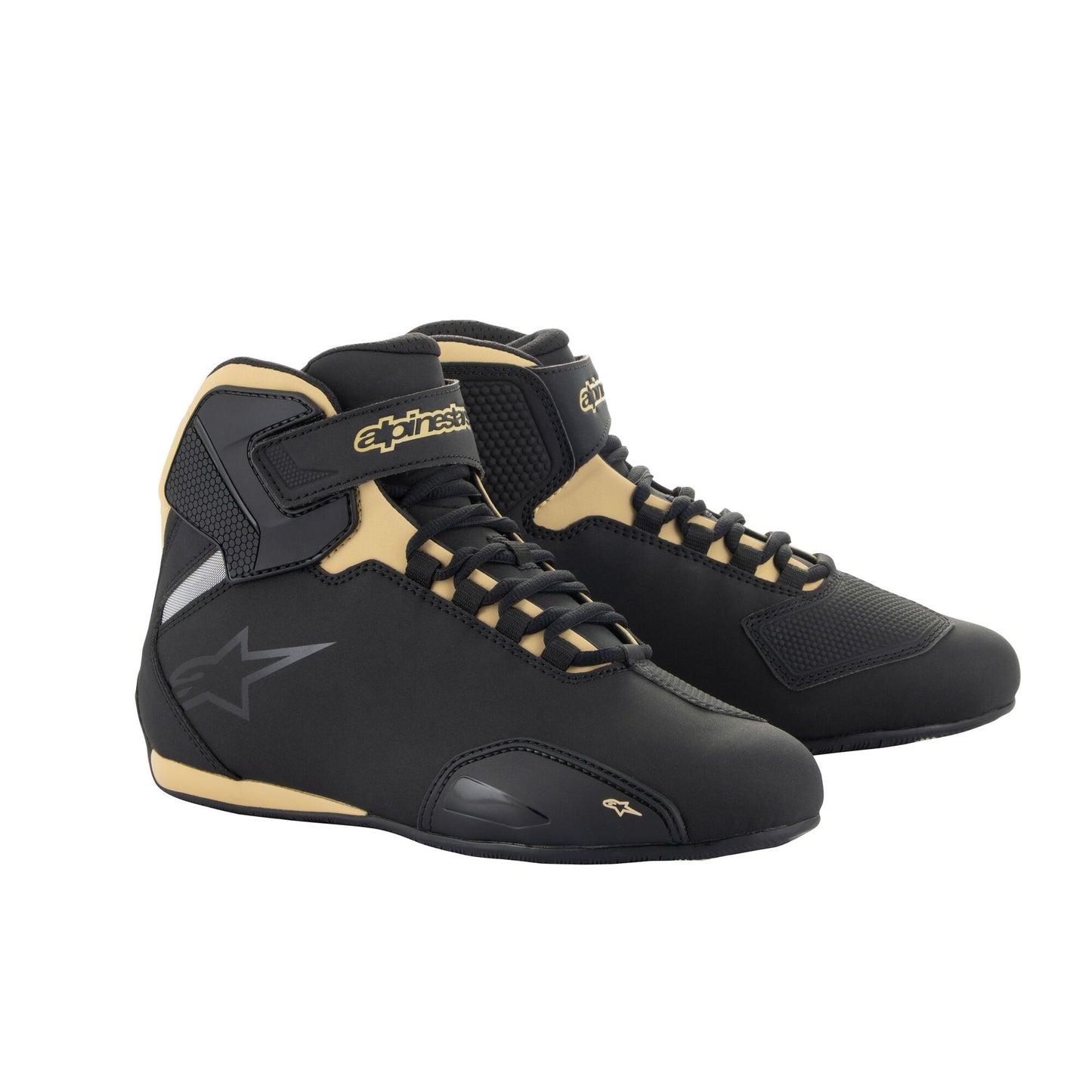 Alpinestars Stella Sektor Motorcycle Shoes Black / Champagne